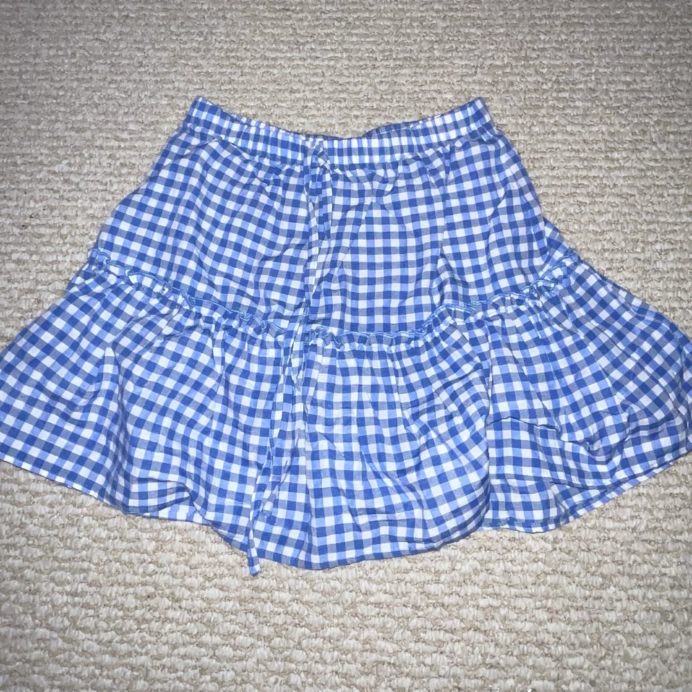 Shein brand new white and blue skirt